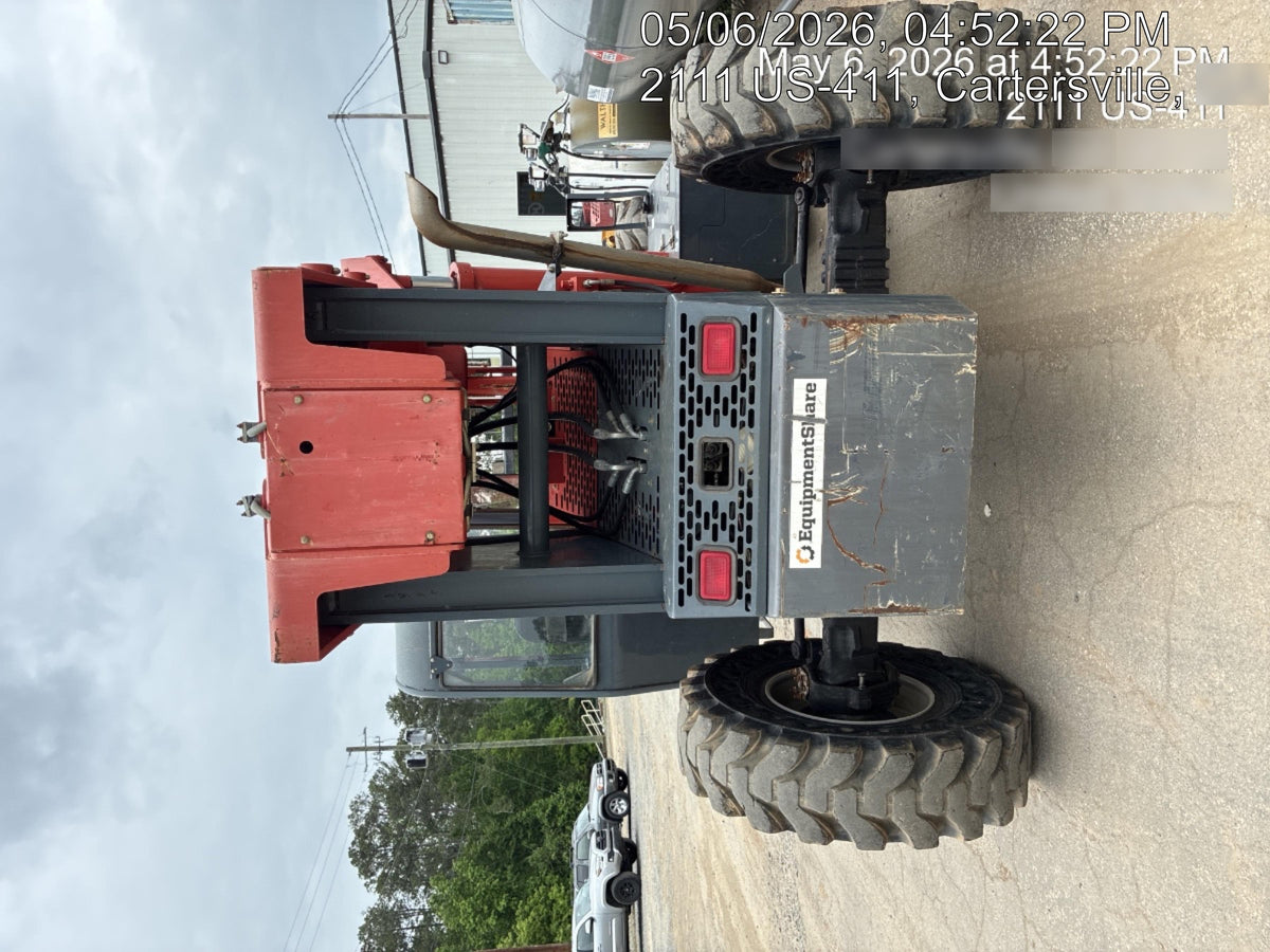 2018 Manitou MTA10055 Manitou MTA 10055 w/Open ROPS, Work Lights/Strobe, Aux Hyd, Solid Tires, Lift Hook, 66" Carriage, 60" Forks