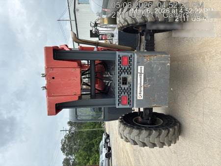2018 Manitou MTA10055 Manitou MTA 10055 w/Open ROPS, Work Lights/Strobe, Aux Hyd, Solid Tires, Lift Hook, 66" Carriage, 60" Forks