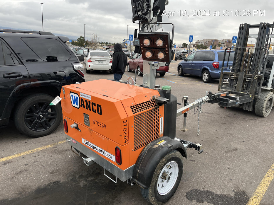 2023 Wanco WLTT-4MM4K Diesel, Deep Sea Controller, Shore Power Plug, Auto Start, (4) 350W LED Floodlights, 4kW Generator, 60 Gal Fuel Tank, 2" Ball, T3