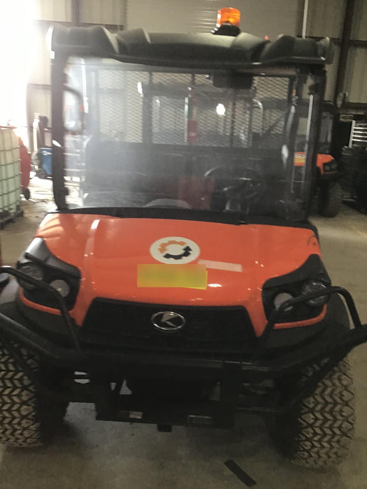 2019 Kubota RTV-XG850WL-H 4wd Utility Cart, Gas, 2 Seat, LED Strobe, Windshield Tempered Glass, Plastic Canopy, Wire Harness Kit, Backup Alarm