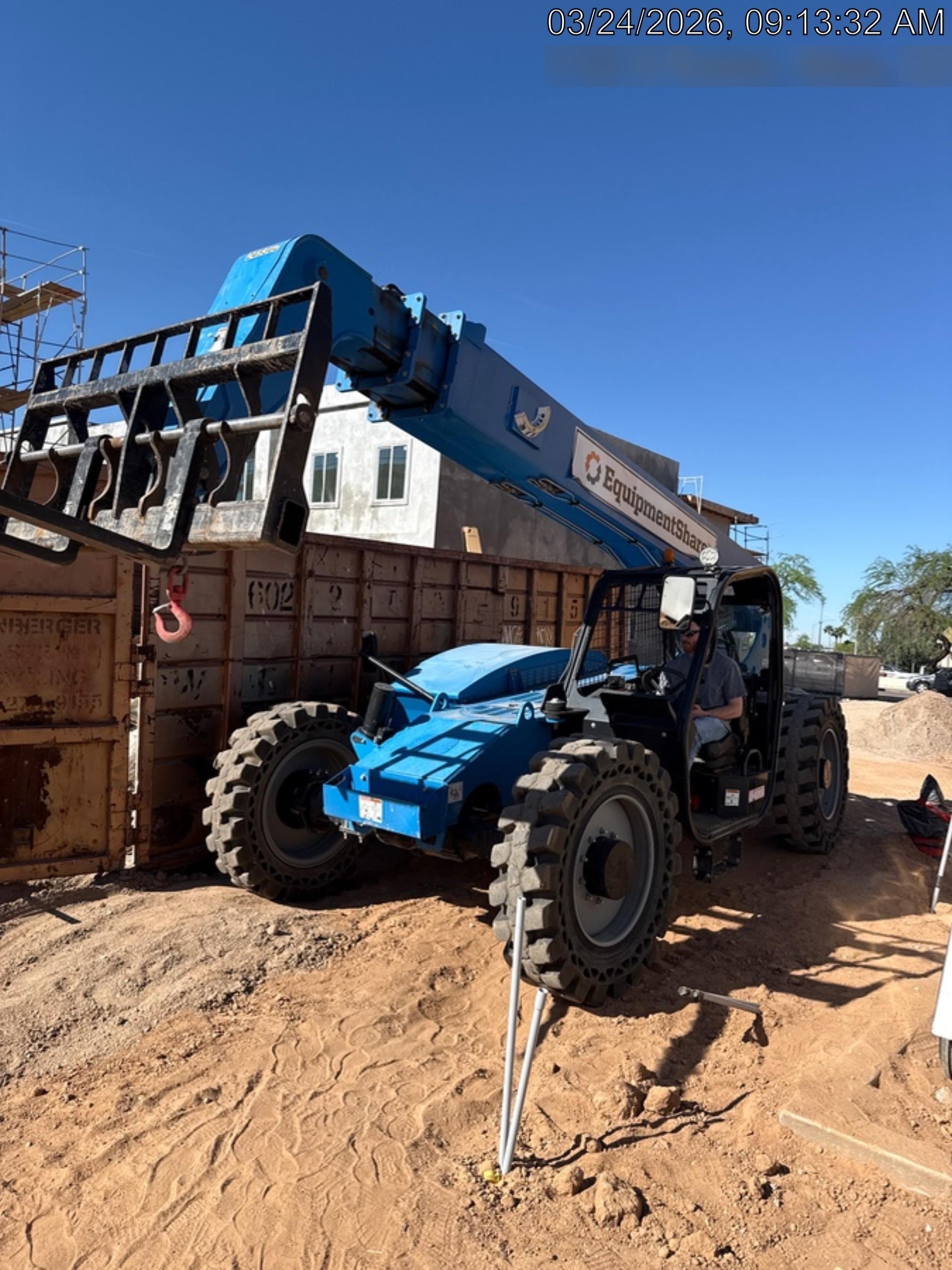 2022 Genie GTH-844 74Hp Dsl, Canopy, Sld Tires, LED WL, Bcn, L Hook, EST