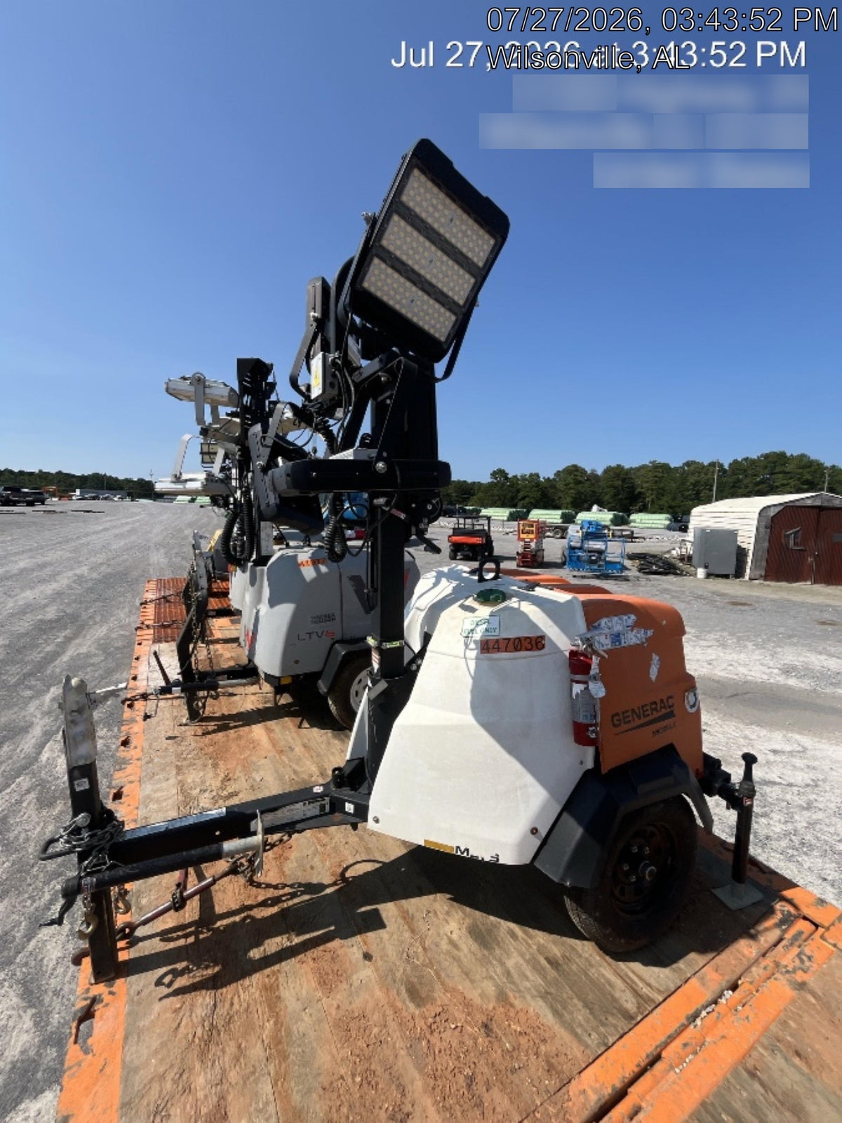 2024 Generac MLTS-4 2.4kW, Mitsu Eng, Analog, LED, Diesel.