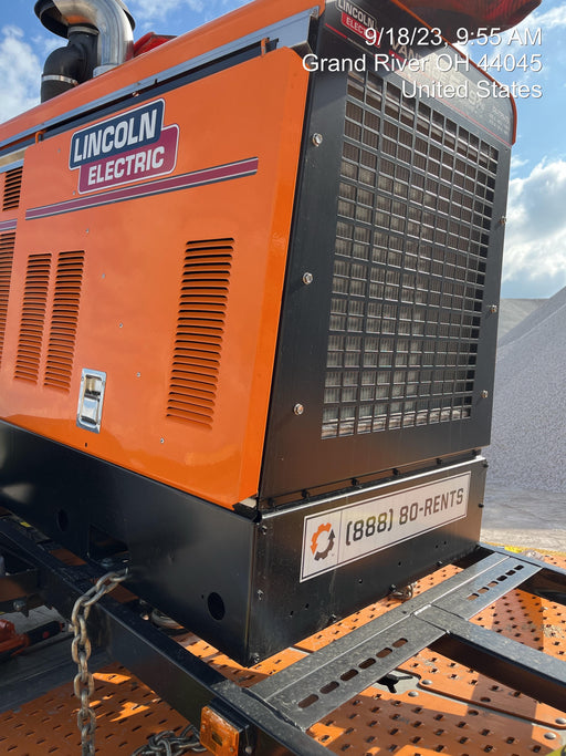 2022 Lincoln Electric Vantage 549X Crosslink Technology, Trailer Mounted, ES Decals, T3