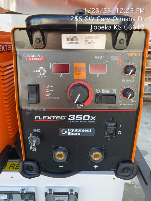 2022 LINCOLN ELECTRIC FLEXTEC 350X