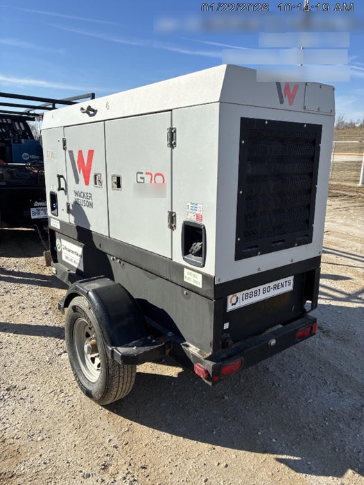 2019 WACKER NEUSON G70