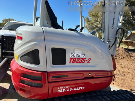 2025 TAKEUCHI TB235-2R