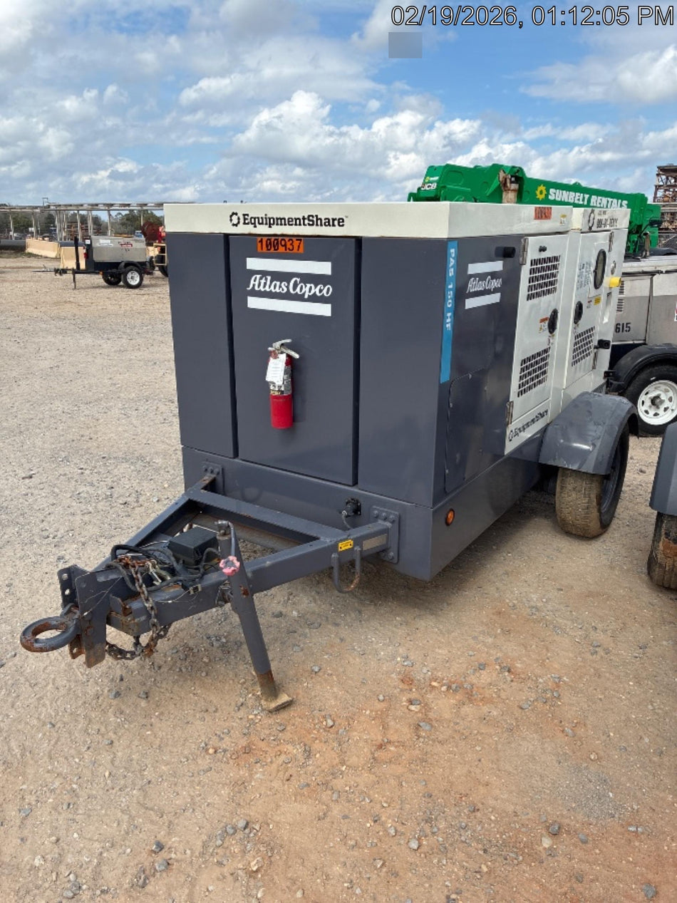 2020 ATLAS COPCO PAS 150 HF CS Enclosed