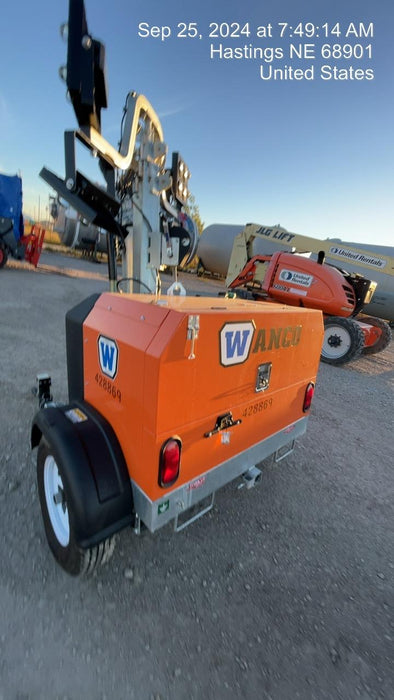 2024 Wanco WLTT-4MM4K Diesel, Deep Sea Controller, Shore Power Plug, Auto Start, (4) 350W LED Floodlights, 4kW Generator, 60 Gal Fuel Tank, 2" Ball, T3