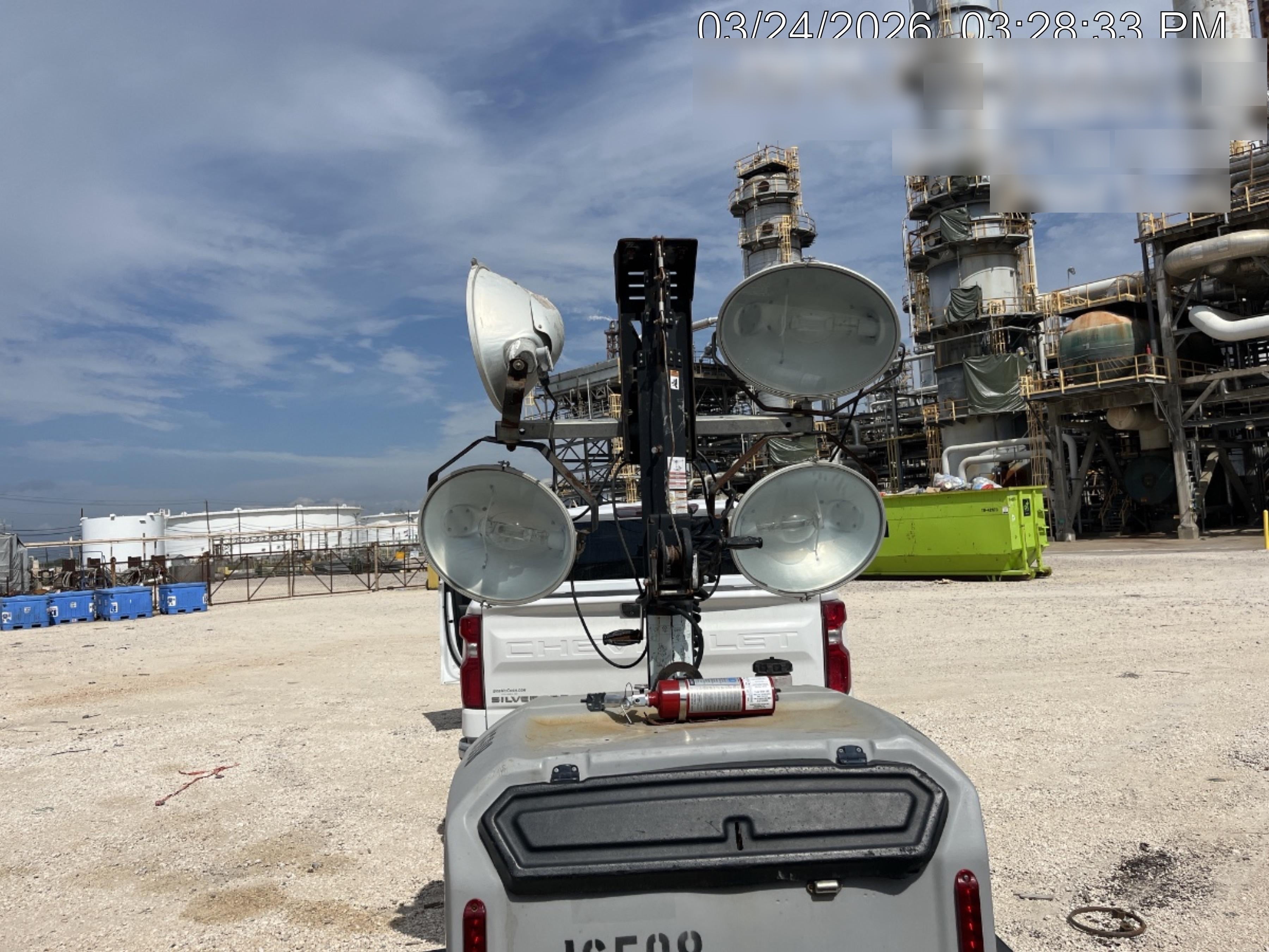 2018 Wacker Neuson LTV6L-MH Wacker Neuson LTV6L Mobile Light Tower w/Fuel Level Sensor Installed