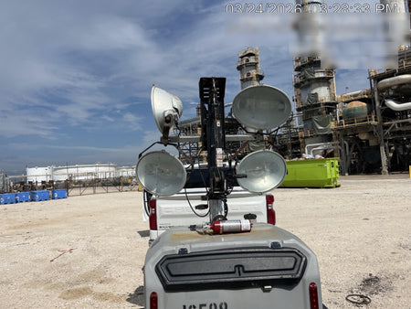 2018 Wacker Neuson LTV6L-MH Wacker Neuson LTV6L Mobile Light Tower w/Fuel Level Sensor Installed