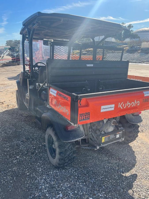2022 Kubota RTV-X1140W-H Plastic Canopy, Windshield Acrylic Clear, LED Strobe Light, Wire Harness Kit, Back up Alarm