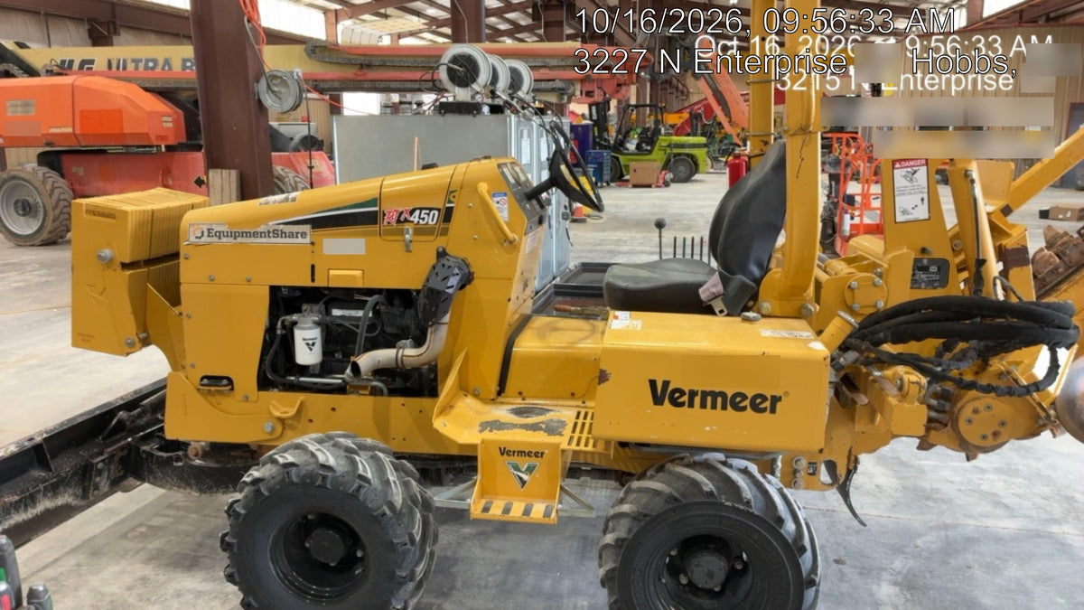 2019 VERMEER RTX450