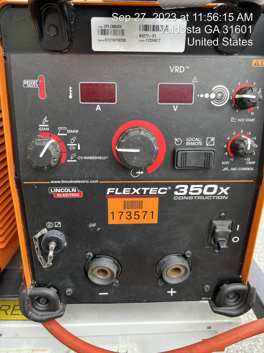 2021 LINCOLN ELECTRIC FLEXTEC 350X