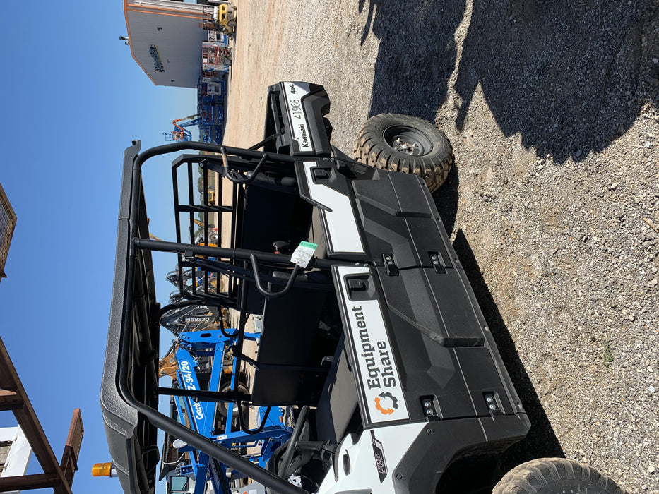 2019 Kawasaki Mule PRO-FXT Standard Options, Backup Alarm, Beacon, Plastic Hard Top, Poly Windshield, Horn Kit
