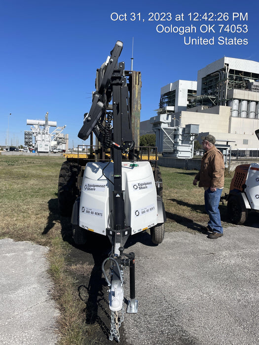 2023 Generac MLT2 Diesel, Flex Switch 120V Input, Powerzone Controller, (4) 320W LED Lights, 4kW Generator, 39.9 Gal Fuel Tank, 2" Ball, T3