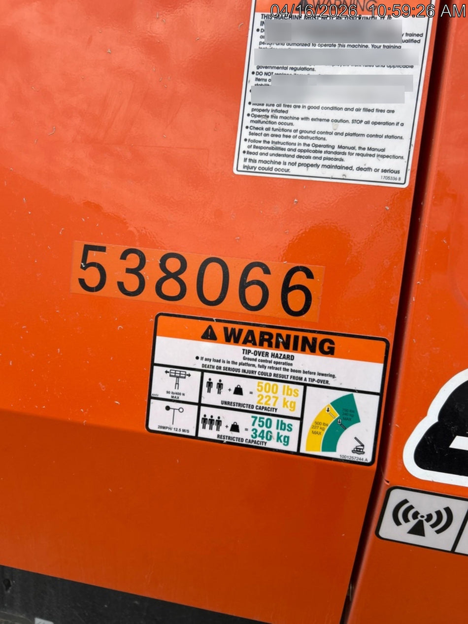 2025 JLG 860SJ