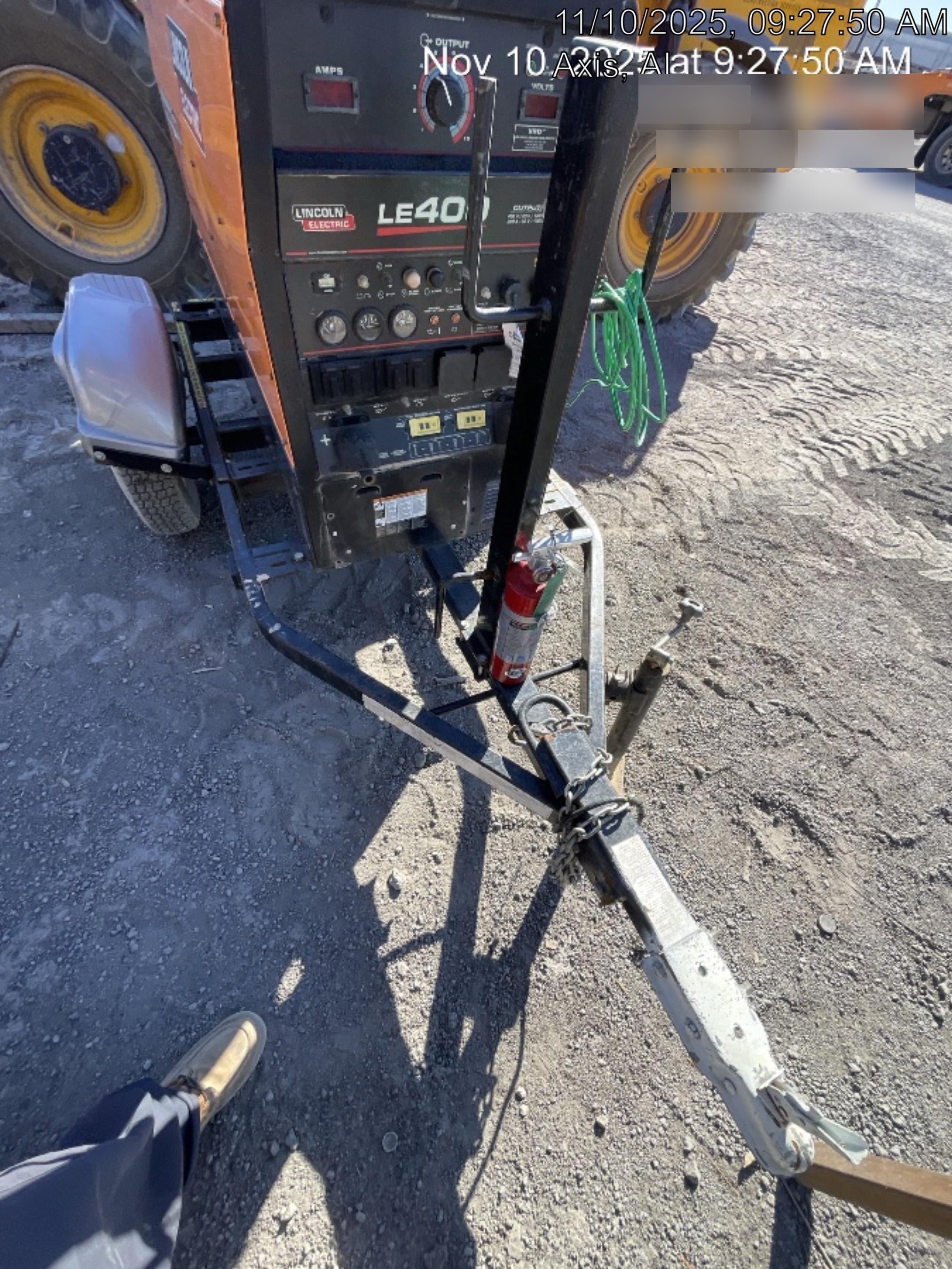 2022 Lincoln Electric LE400 Kubota V1505, Trlr, Cable Rack, Light Kit, ES Decals, T3