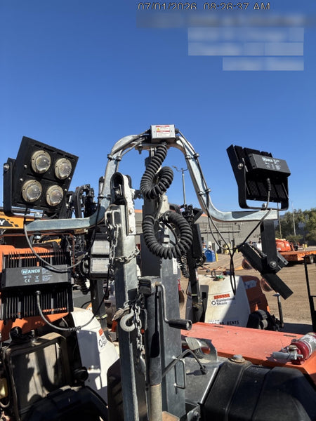 2024 Wanco WLTT-4MM4K Diesel, Deep Sea Controller, Shore Power Plug, Auto Start, (4) 350W LED Floodlights, 4kW Generator, 60 Gal Fuel Tank, 2" Ball, T3