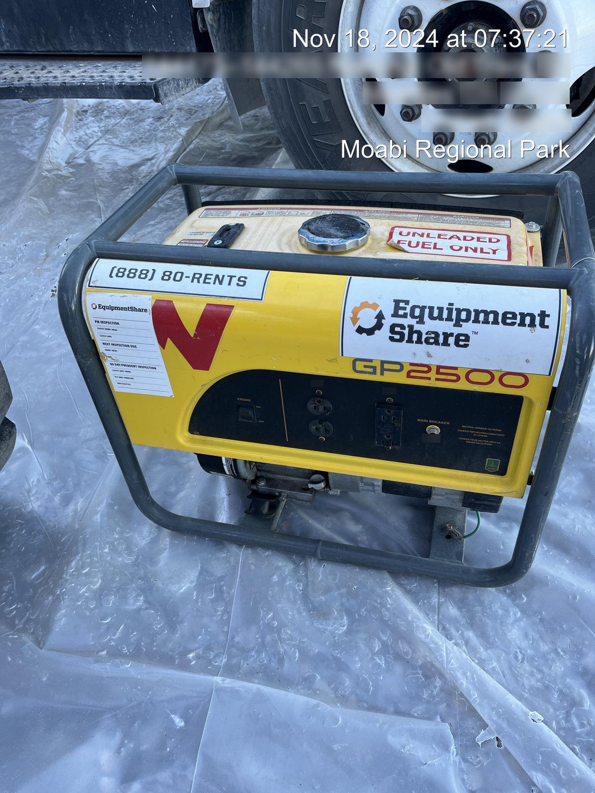 2020 WACKER NEUSON GP2500A