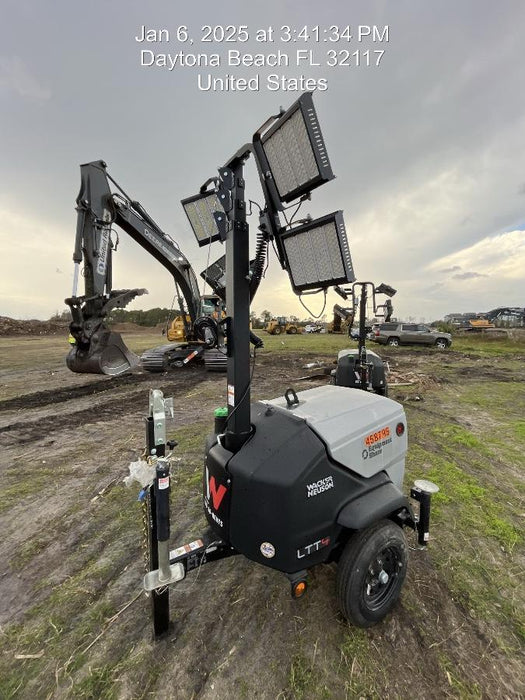 2024 Wacker Neuson LTT4 Diesel, Kohler KDW702, Deep Sea Controller, Auto Start, LED 320W, Bypass Outlet, T3