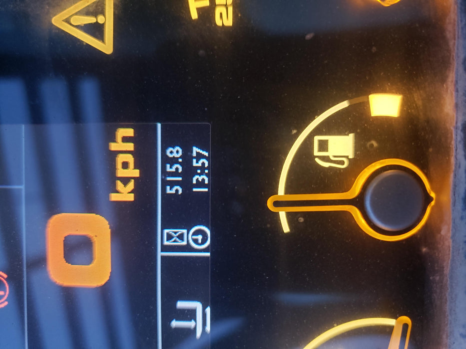 2019 JCB 510-56 JCB 510-56 74 HP w/Open ROPS, Beacon, Aux Hydraulics, Worklights, Solid Tires 60" Carriage/Forks