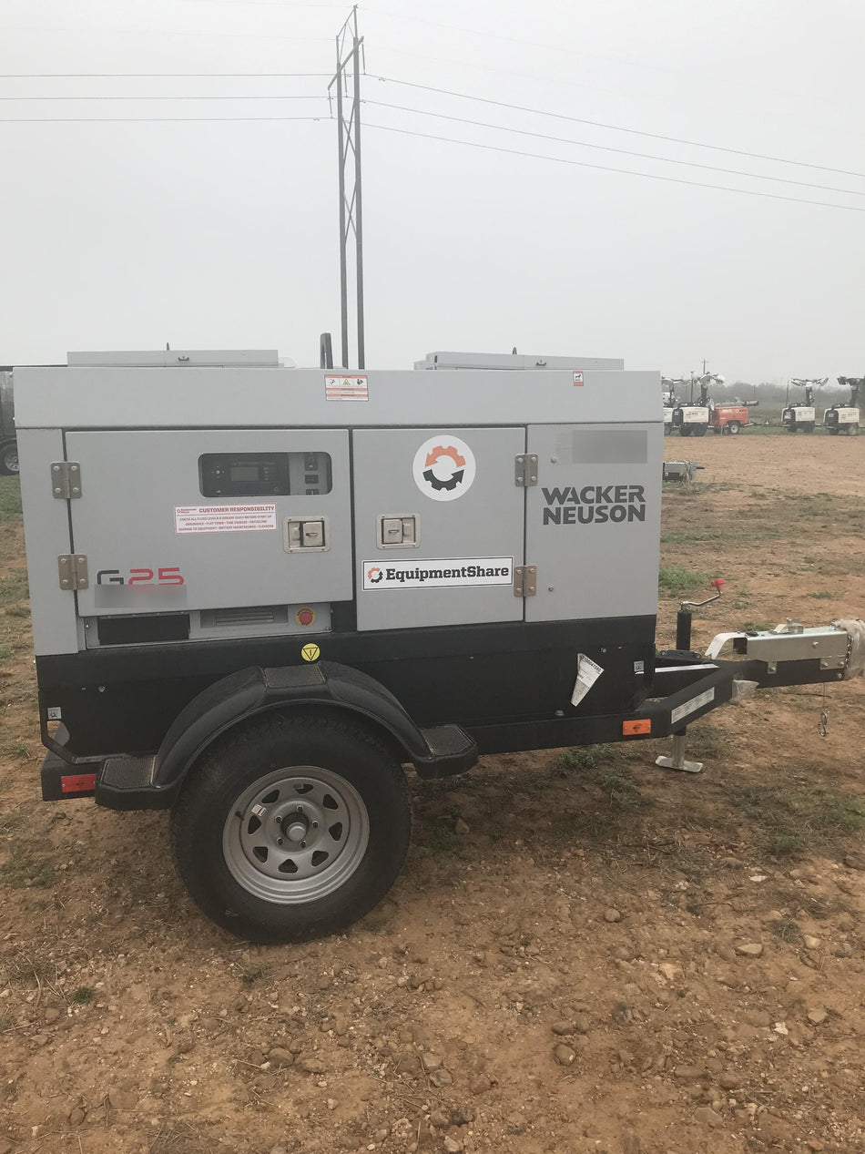 2018 WACKER NEUSON G25