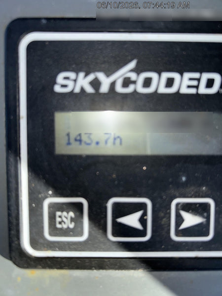 2020 Skyjack SJIII-3219 Solid NM Tires, Half height spring hinged entry gate, Dual Beacons, 800W Inverter