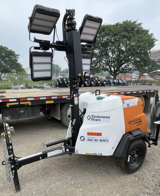 2023 Generac MLT2 Diesel, Flex Switch 120V Input, Powerzone Controller, (4) 320W LED Lights, 4kW Generator, 39.9 Gal Fuel Tank, 2" Ball, T3