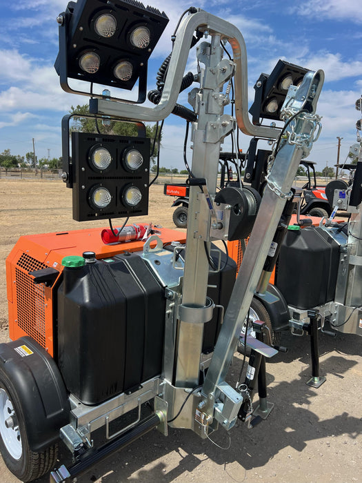 2024 Wanco WLTT-4MM4K Diesel, Deep Sea Controller, Shore Power Plug, Auto Start, (4) 350W LED Floodlights, 4kW Generator, 60 Gal Fuel Tank, 2" Ball, T3