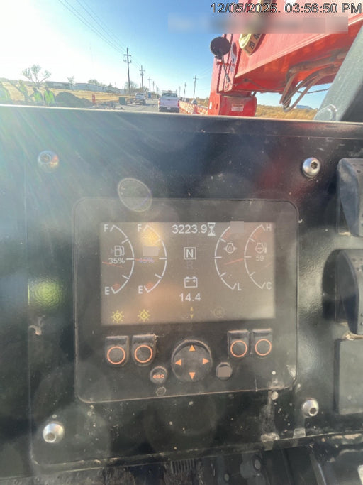 2019 Manitou MTA12042 Canopy, 120 HP , Solid Tires, Work Lights, Lift Hook, Auxiliary Hydraulics w/66" Carriage and 60" Forks