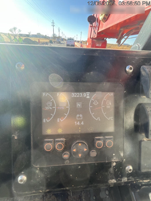 2019 Manitou MTA12042 Canopy, 120 HP , Solid Tires, Work Lights, Lift Hook, Auxiliary Hydraulics w/66" Carriage and 60" Forks