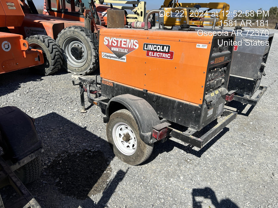 2023 Lincoln Electric LE400 Kubota V1505, Trlr, Cable Rack, Light Kit, ES Decals, T3