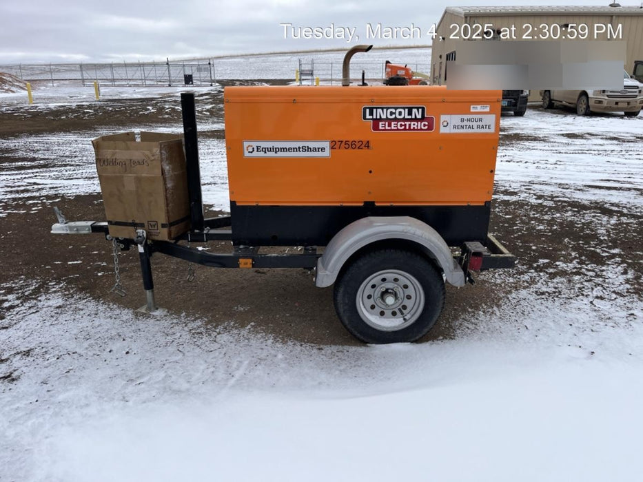 2022 Lincoln Electric LE400 Kubota V1505, Trlr, Cable Rack, Light Kit, ES Decals, T3