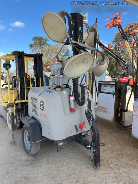 2018 Wacker Neuson LTV6L-MH Wacker Neuson LTV6L Mobile Light Tower w/Fuel Level Sensor Installed