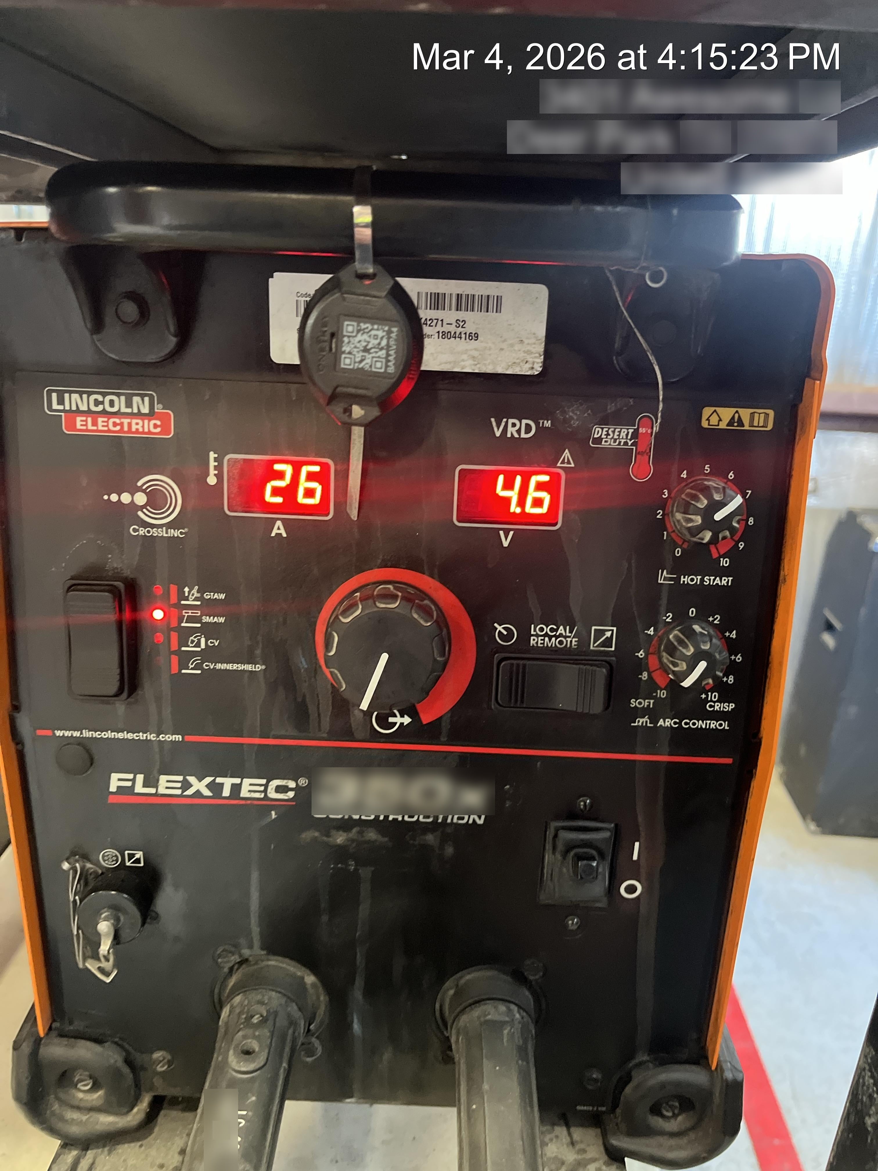 2022 LINCOLN ELECTRIC FLEXTEC 350X