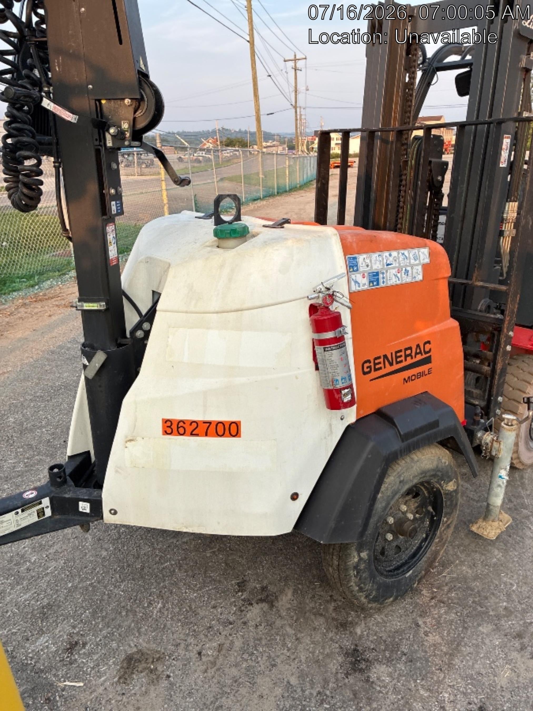 2023 Generac MLT2 Diesel, Flex Switch 120V Input, Powerzone Controller, 
(4) 320W LED Lights, 4kW Generator, 39.9 Gal Fuel Tank, 2" Ball, T3