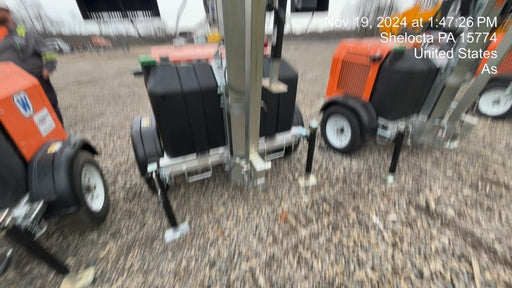 2024 Wanco WLTT-4MM4K Diesel, Deep Sea Controller, Shore Power Plug, Auto Start, (4) 350W LED Floodlights, 4kW Generator, 60 Gal Fuel Tank, 2" Ball, T3