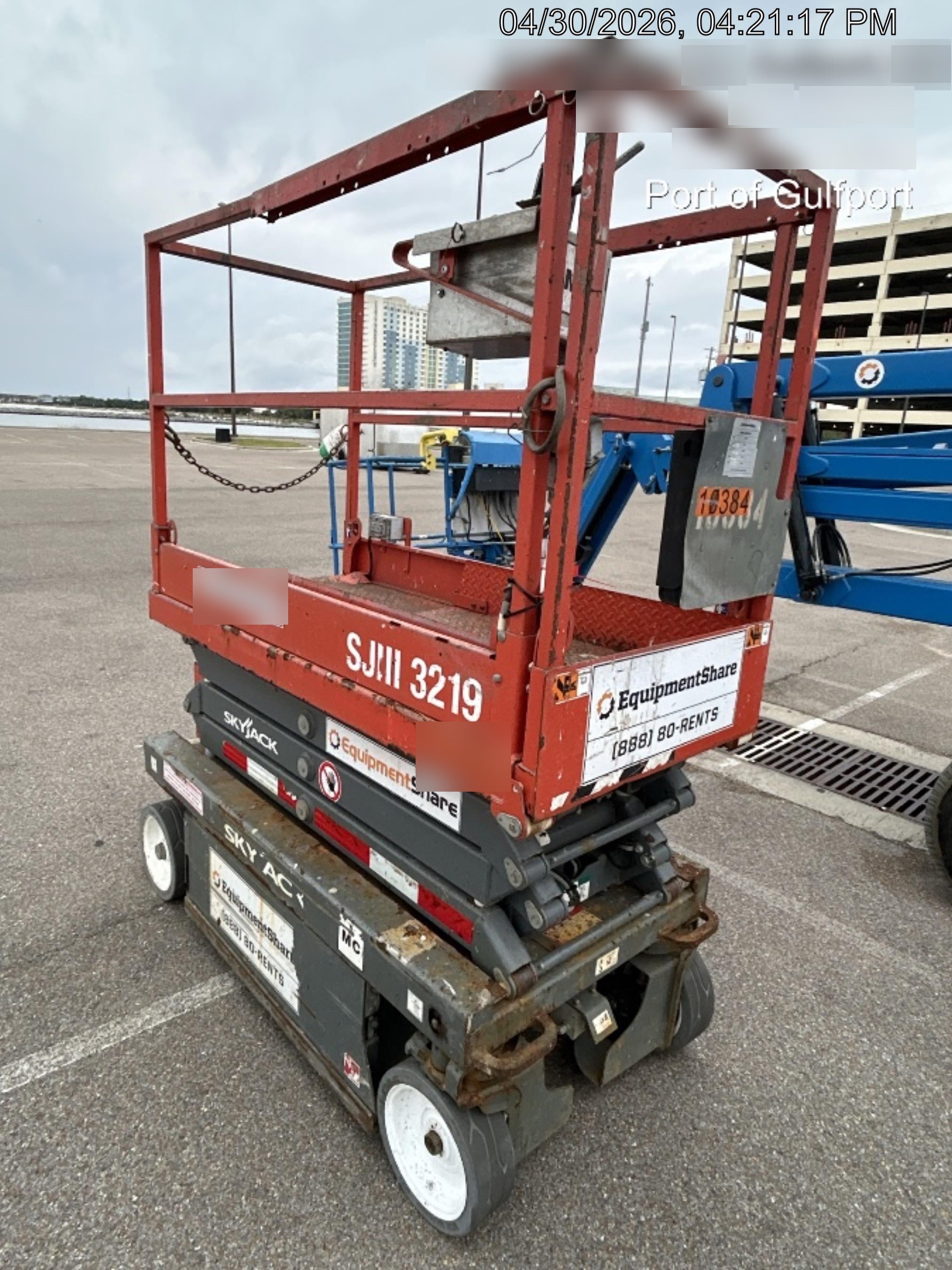 2018 Skyjack SJIII-3219 Skyjack SJIII3219 Scissor Lift w/Trojan Batteries