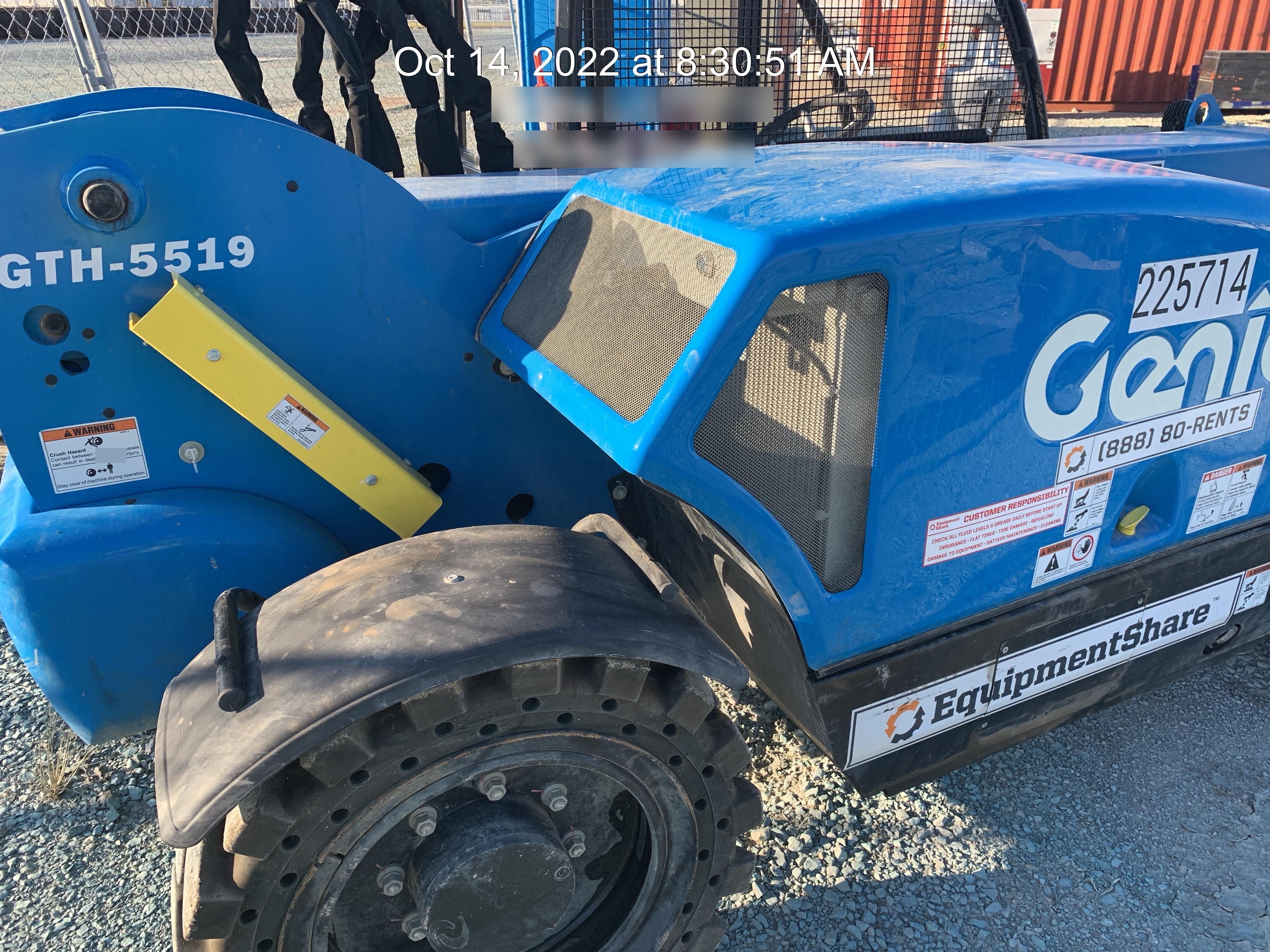 2022 GENIE GTH-5519