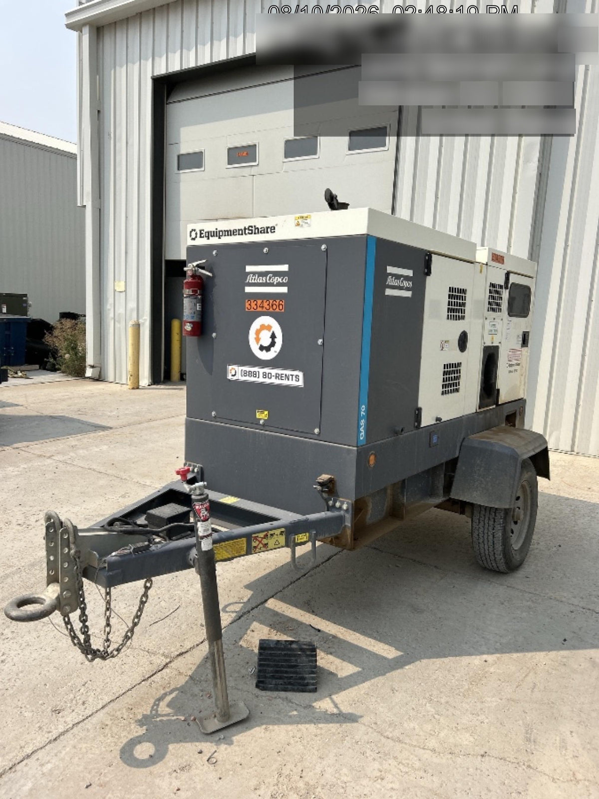 2023 ATLAS COPCO QAS 70