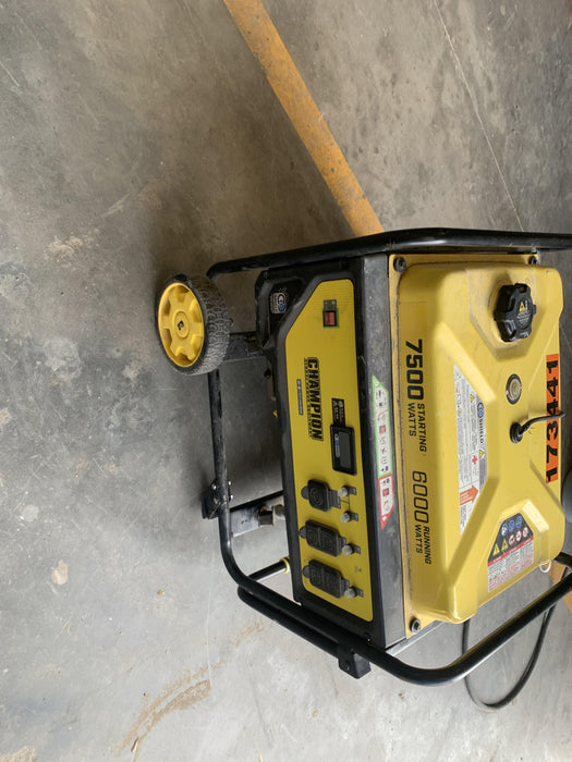 2021 Champion Power Equipment 201033C 7500 WATT GENERATOR
