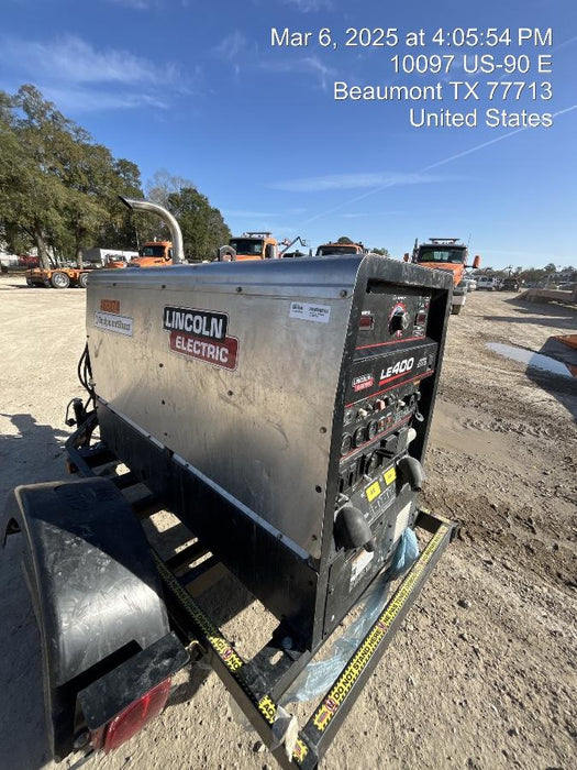 2024 Lincoln Electric LE400 Kubota V1505, Trlr, Cable Rack, Light Kit, ES Decals, T3