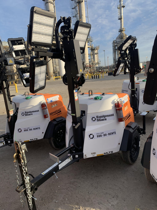 2024 Generac MLT2 Diesel, Flex Switch 120V Input, Powerzone Controller, 
(4) 320W LED Lights, 4kW Generator, 39.9 Gal Fuel Tank, 2" Ball, T3