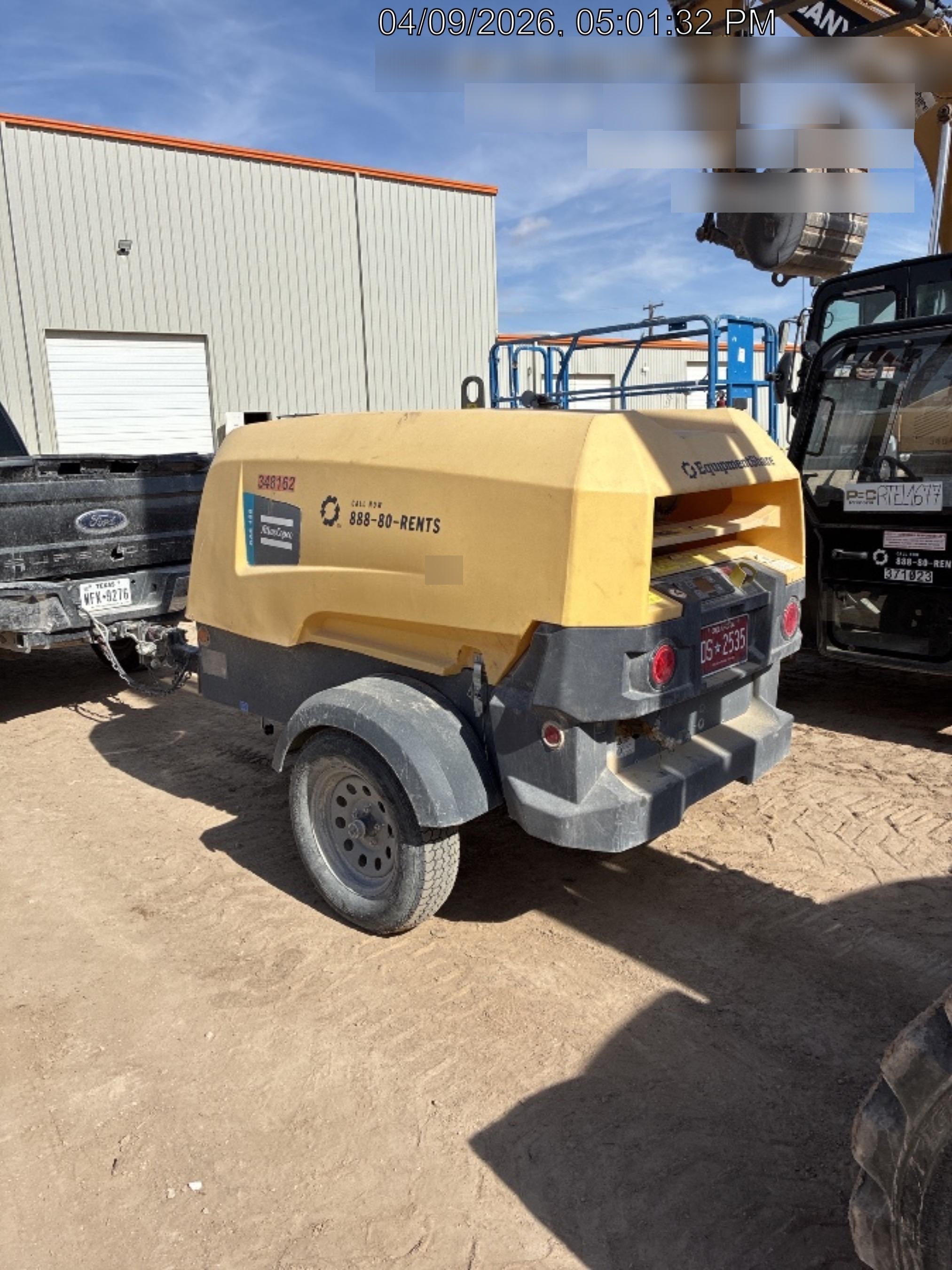 2023 ATLAS COPCO XAS188 CWK