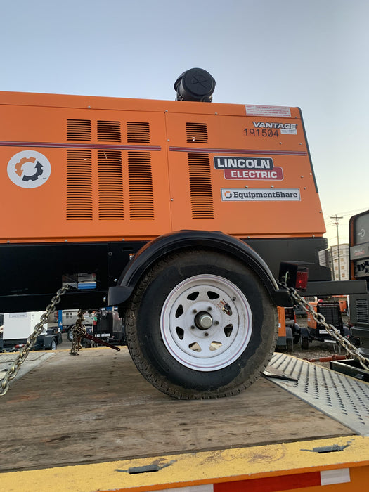 2021 Lincoln Electric Vantage 549X Ready Pak 3, ORANGE (includes trailer, cable rack, fender light kit)