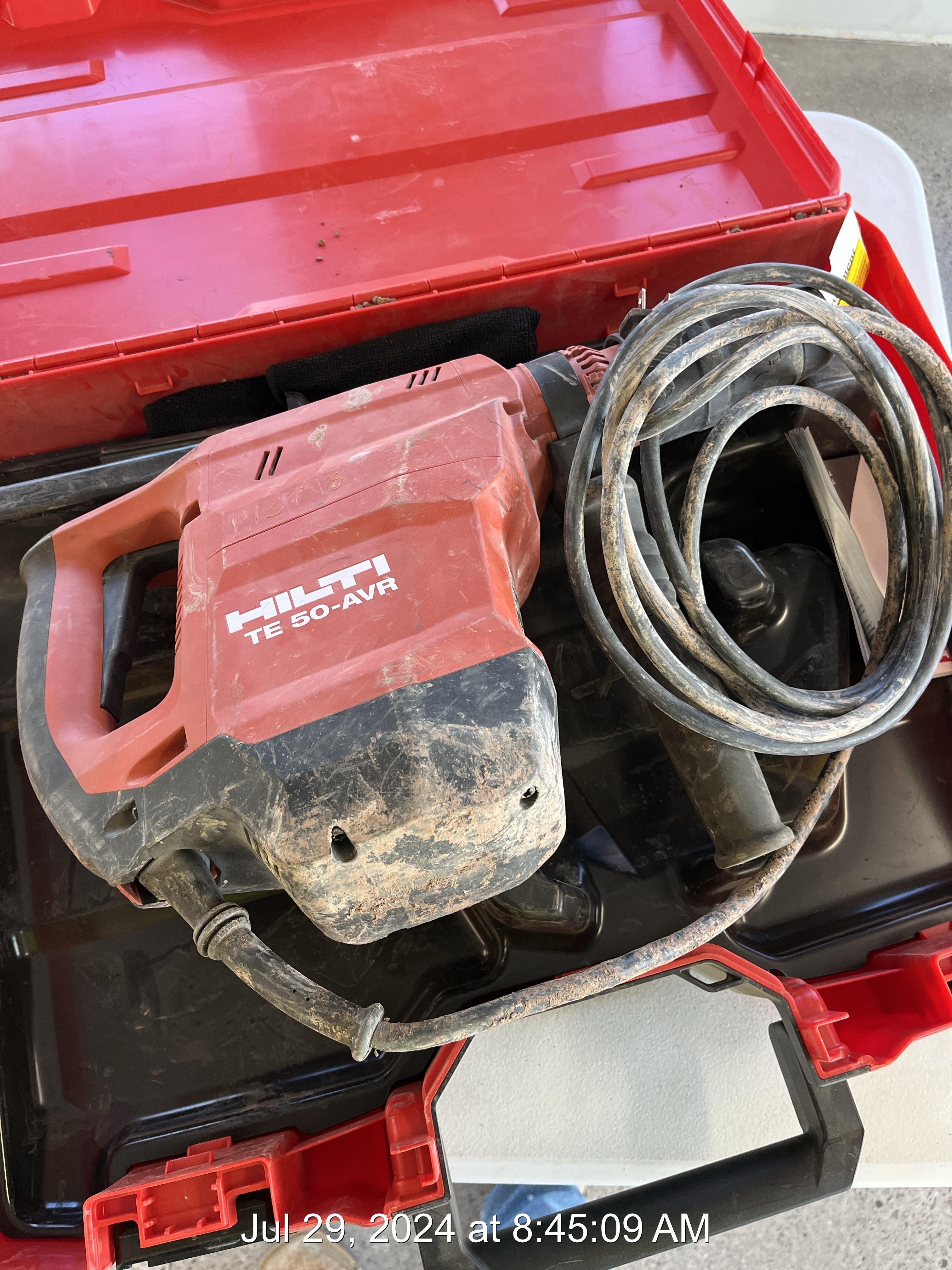2021 HILTI TE 50-AVR