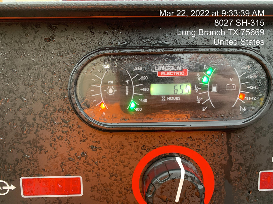 2021 Lincoln Electric Vantage 549X Ready Pak 3, ORANGE (includes trailer, cable rack, fender light kit)