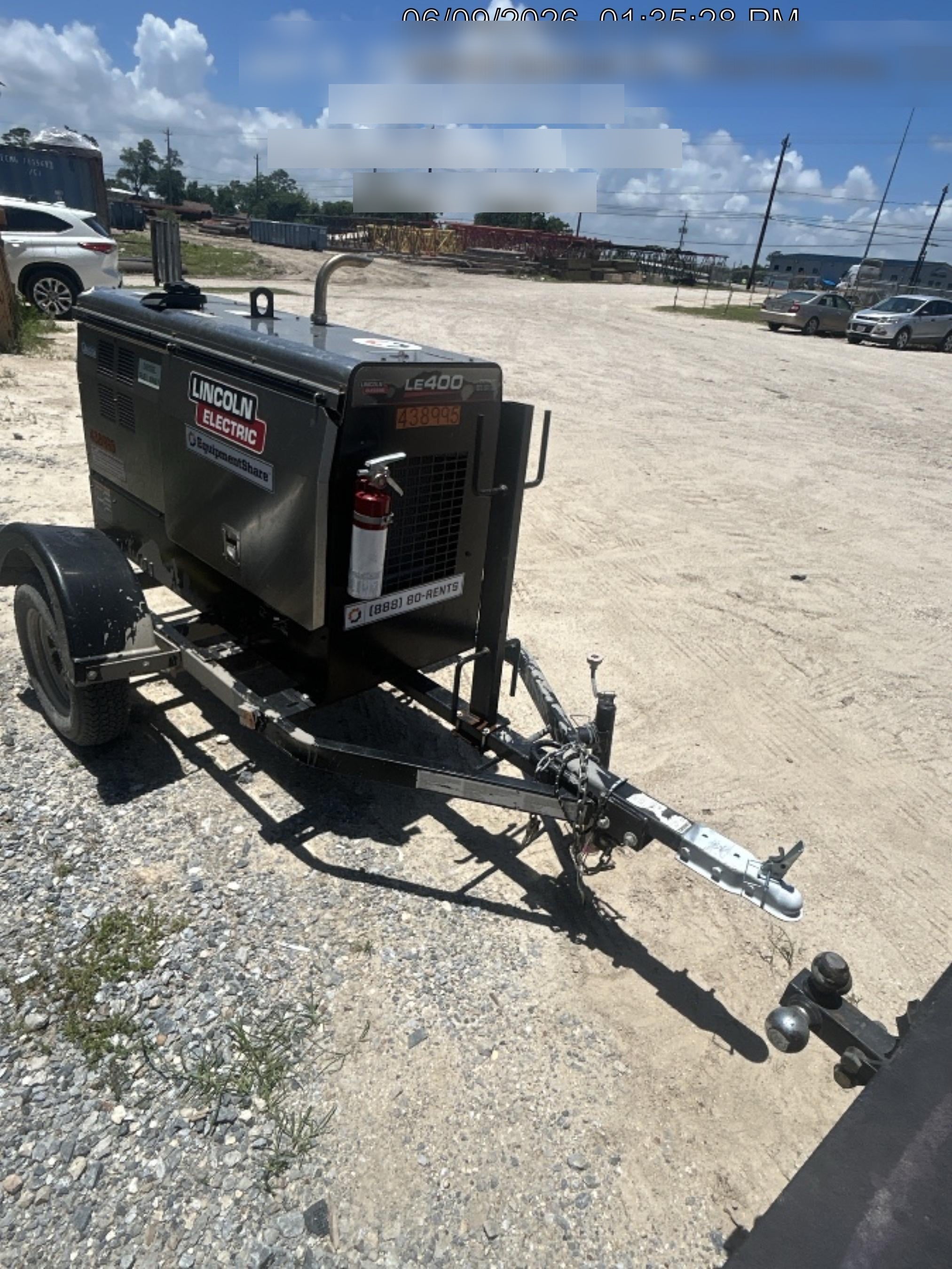 2024 Lincoln Electric LE400 Kubota V1505, Trlr, Cable Rack, Light Kit, ES Decals, T3