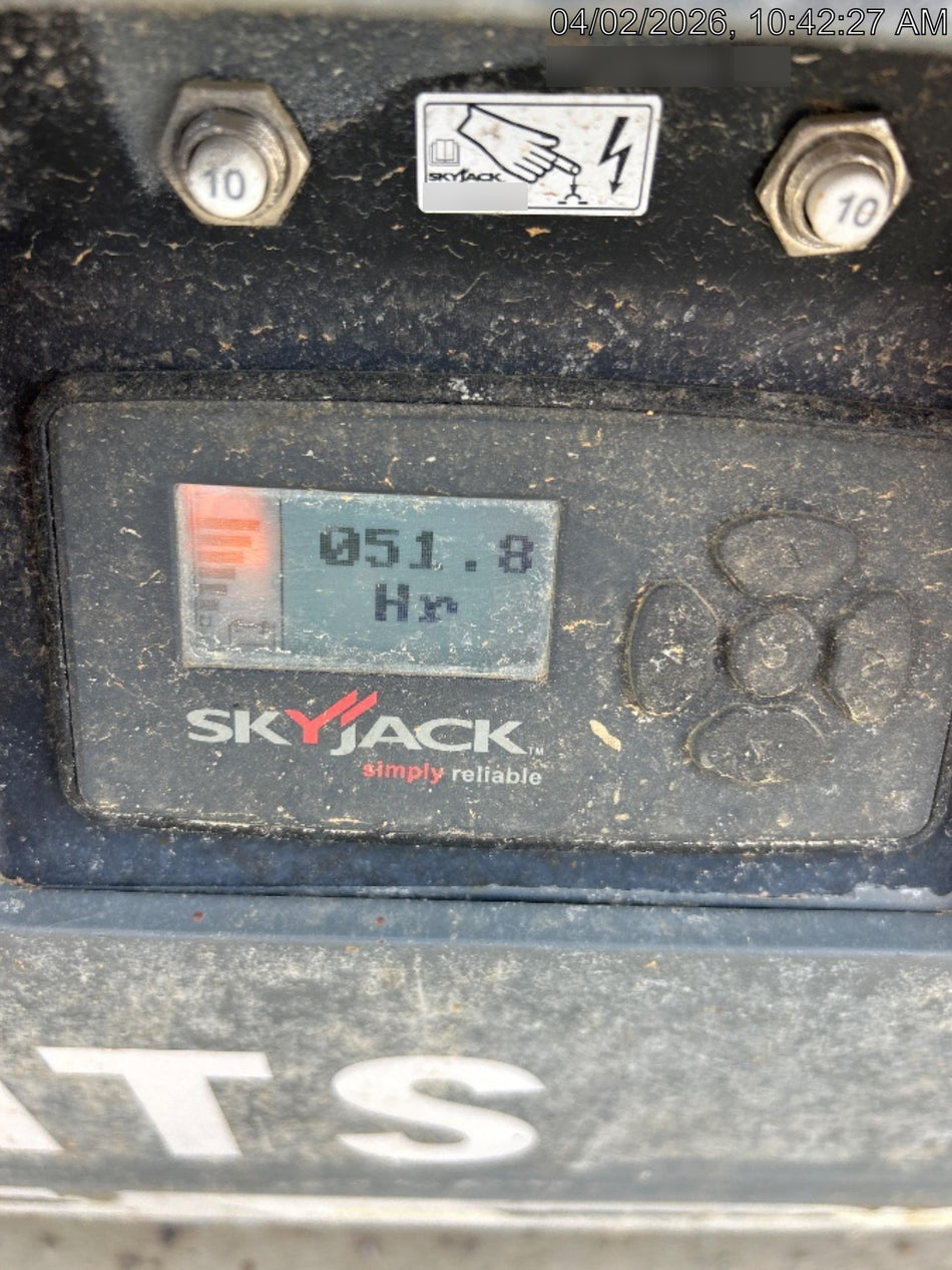 2024 Skyjack SJ3219 Electric Drive, Sld NM Tires, DBcns, RFRails, Power to Platform, T3 + Access Control