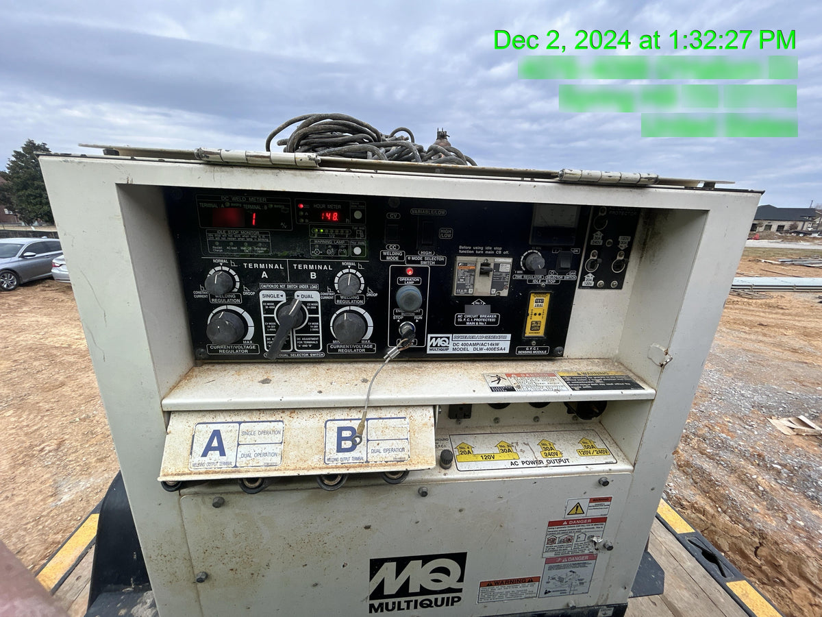 2019 MULTIQUIP DLW400ESA4